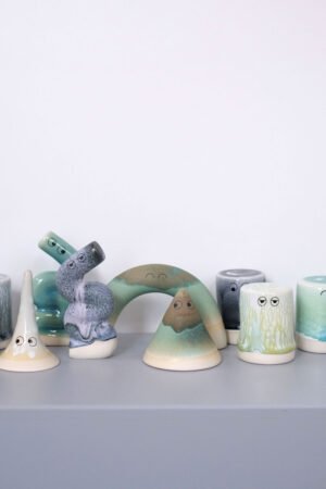 Figurine "Family" en céramique