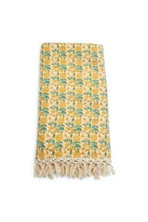 Fouta Kota 'Soleil' Citron