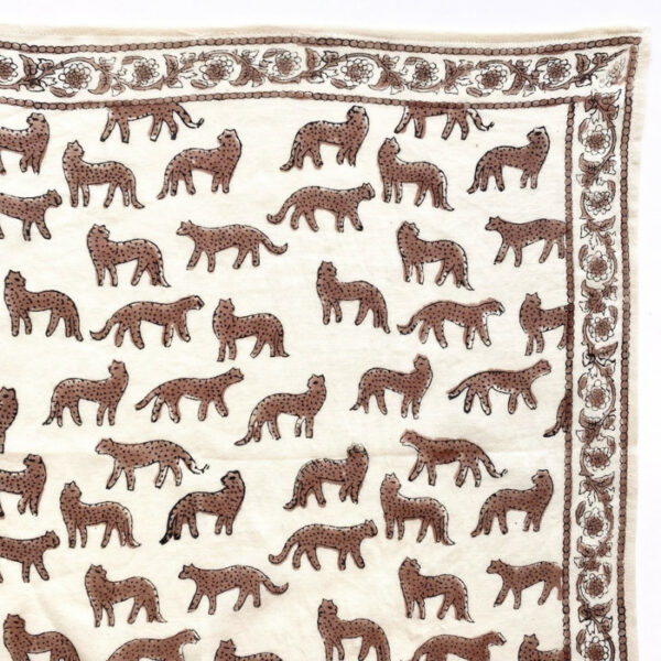 Foulard "Bengale" Latte