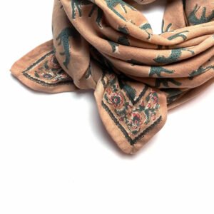 Foulard "Bengale" Cappuccino
