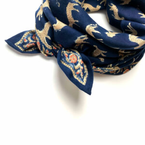 Foulard "Bengale" Minuit