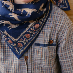 Foulard enfant "Bengale" Minuit