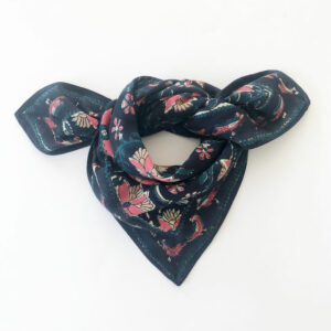 Foulard enfant "Bird" noir