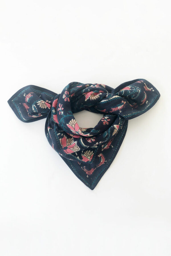 Foulard enfant "Bird" noir