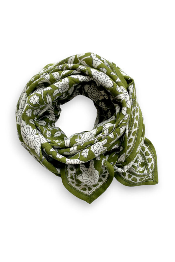 Foulard Latika 'Coeur' Orties