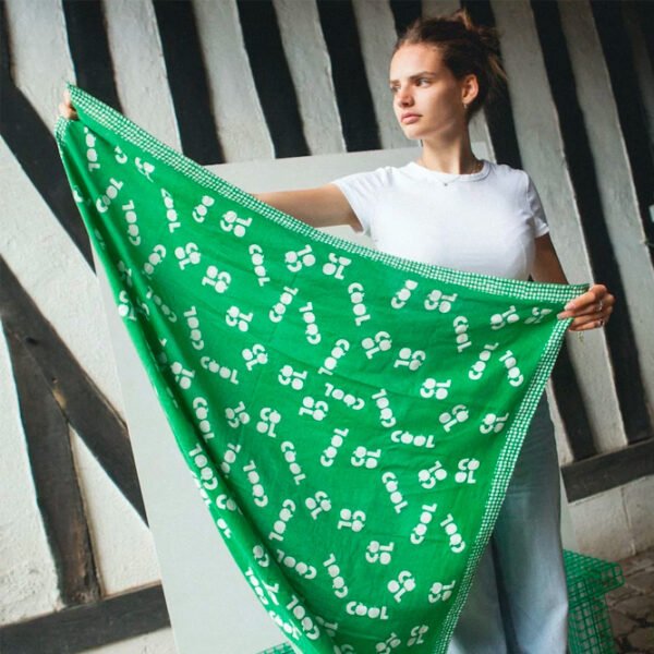 Foulard Latika 'Cool' Perroquet