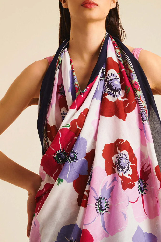 Foulard / Paréo 'Anemon Sarong' | LUCAS DU TERTRE
