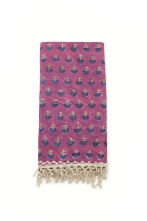 Fouta 'Kota' Florets Fuchsia