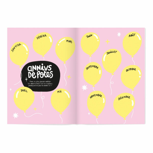 Livre à remplir "Gang de filles"