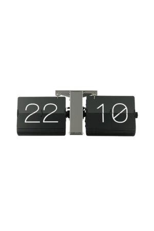 Horloge Flip noire