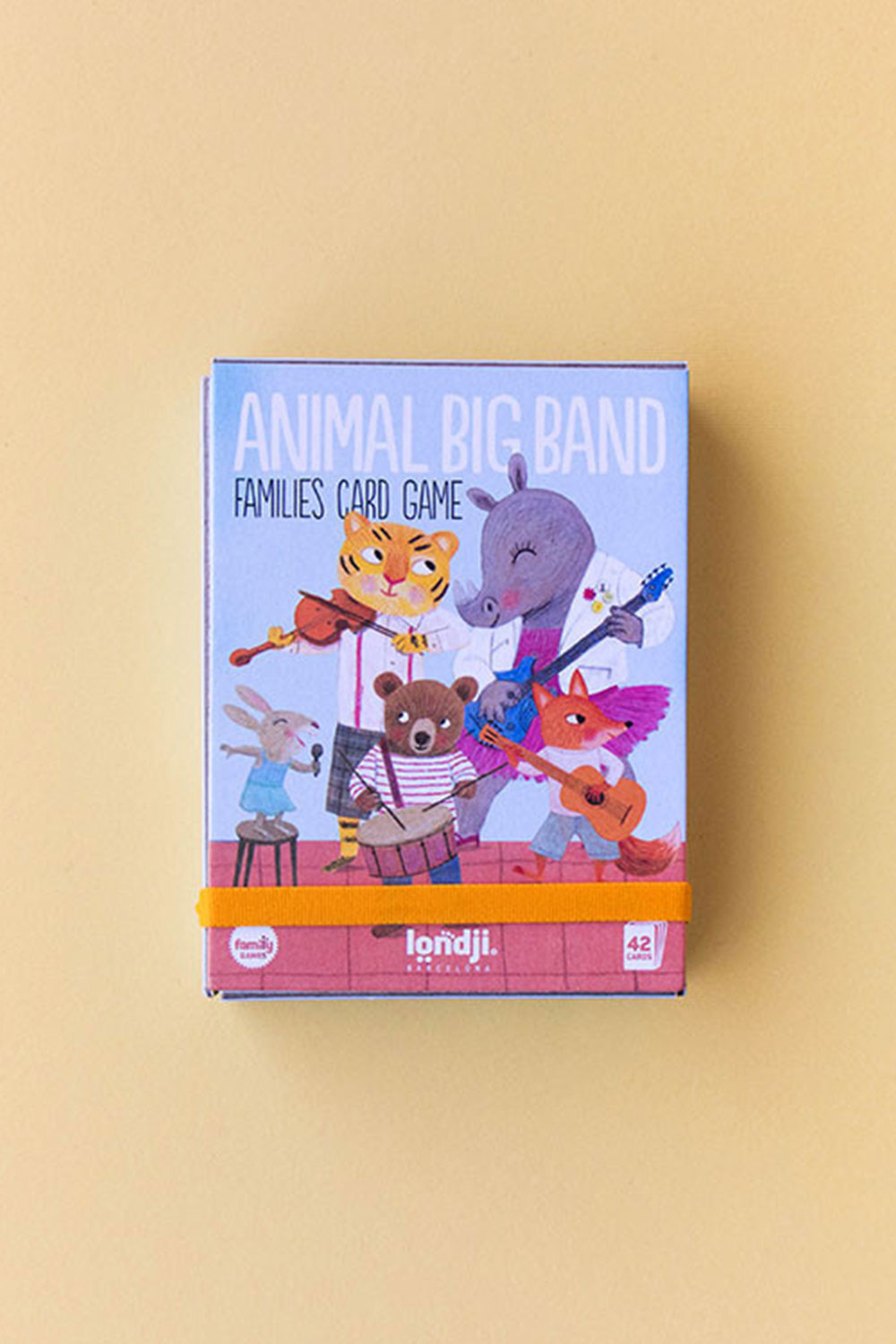 Jeu de 7 familles 'Animals big band' | LONDJI