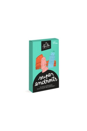 Jeu de 7 familles 'Super endroits'