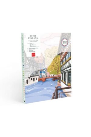 Kit peinture numérotée 'La Petite France' | LA PETITE ÉPICERIE