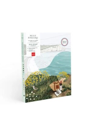 Kit peinture numérotée 'Picnic à Étretat' | LA PETITE ÉPICERIE