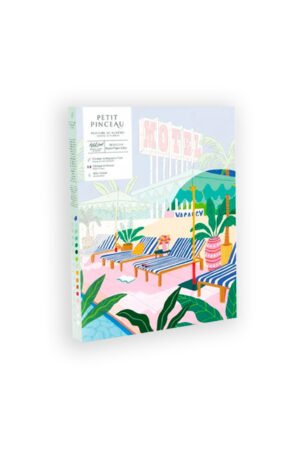 Kit peinture numérotée 'The Motel Pool' | LA PETITE ÉPICERIE