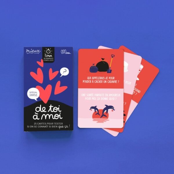 Kit de questions 'De toi à moi'