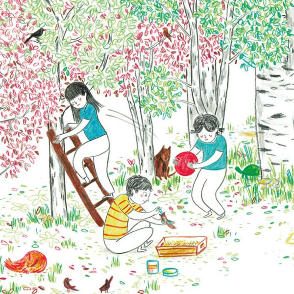 Livre "Dans le jardin" | MAISON ELIZA