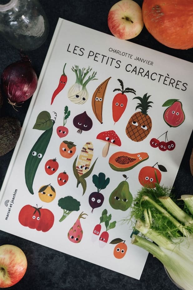 Livre 'Les petits caractères' | MARCEL ET JOACHIM