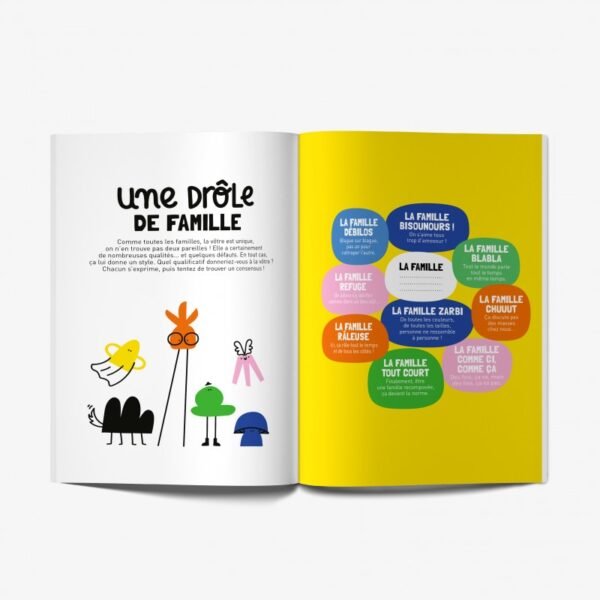 Livre à remplir 'Ma tribu recomposée'