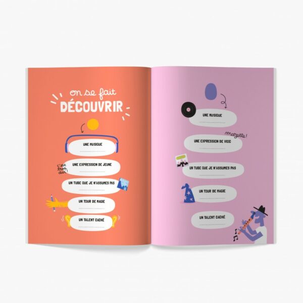 Livre à remplir 'Mon parrain, ma marraine à moi !'