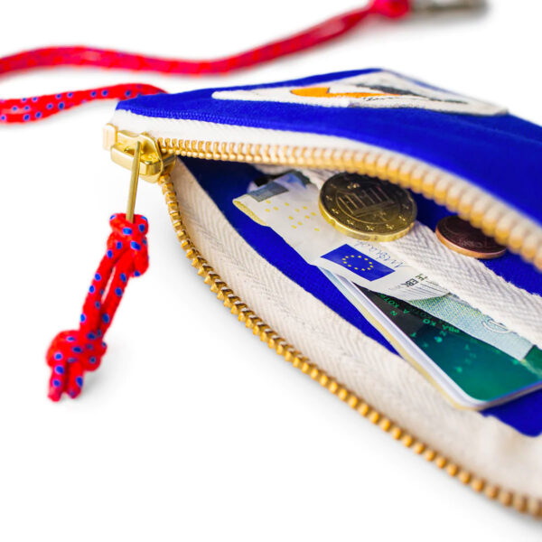 Mini Wallet Bleu | YKRA