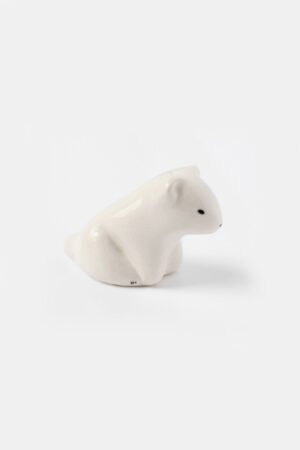 Ourson Blanc assis | DODO TOUCAN