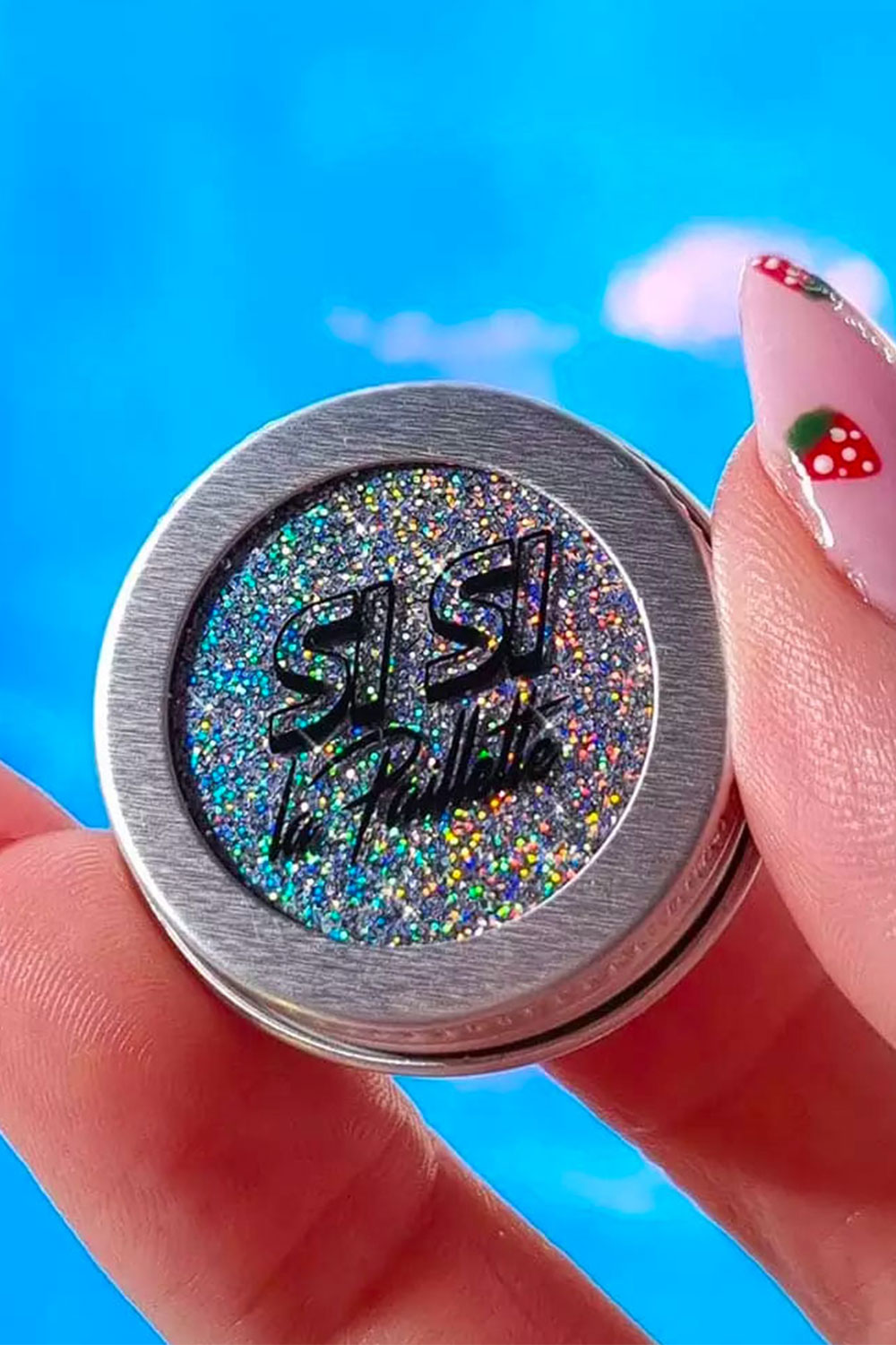 Paillettes 'Holo' Argentées Fines | SI SI LA PAILLETTE