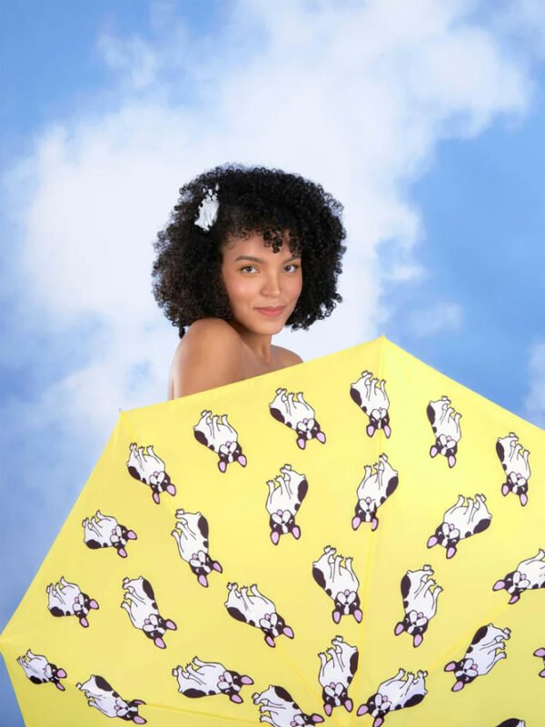 Parapluie Bouledogue Jaune | THE ORIGINAL DUCKHEAD X COUCOU SUZETTE