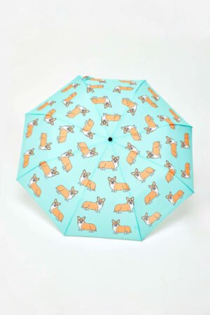 Parapluie Corgi Menthe | THE ORIGINAL DUCKHEAD X COUCOU SUZETTE