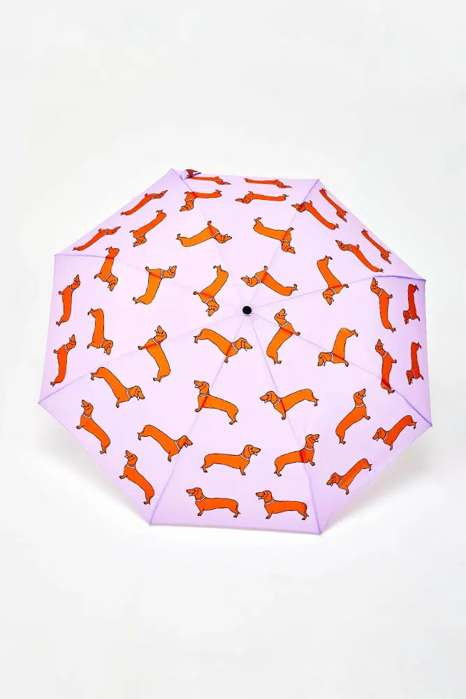 Parapluie Teckel Lilas | THE ORIGINAL DUCKHEAD X COUCOU SUZETTE