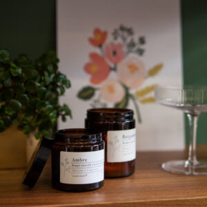 Petite bougie 100g : ambre