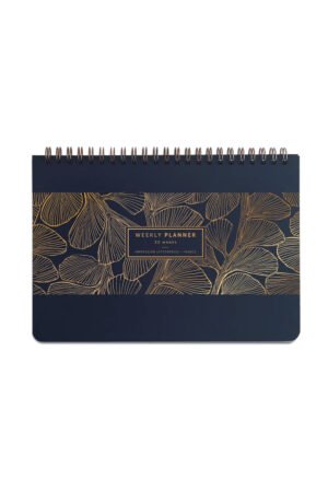 Planner/Semainier 'Coral' bleu | LES ÉDITIONS DU PAON