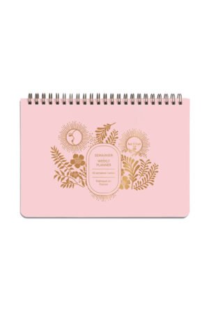 Planner/Semainier 'Solar' rose