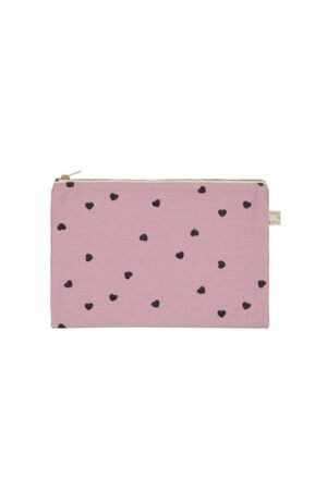 Pochette Lili Cœur lilas