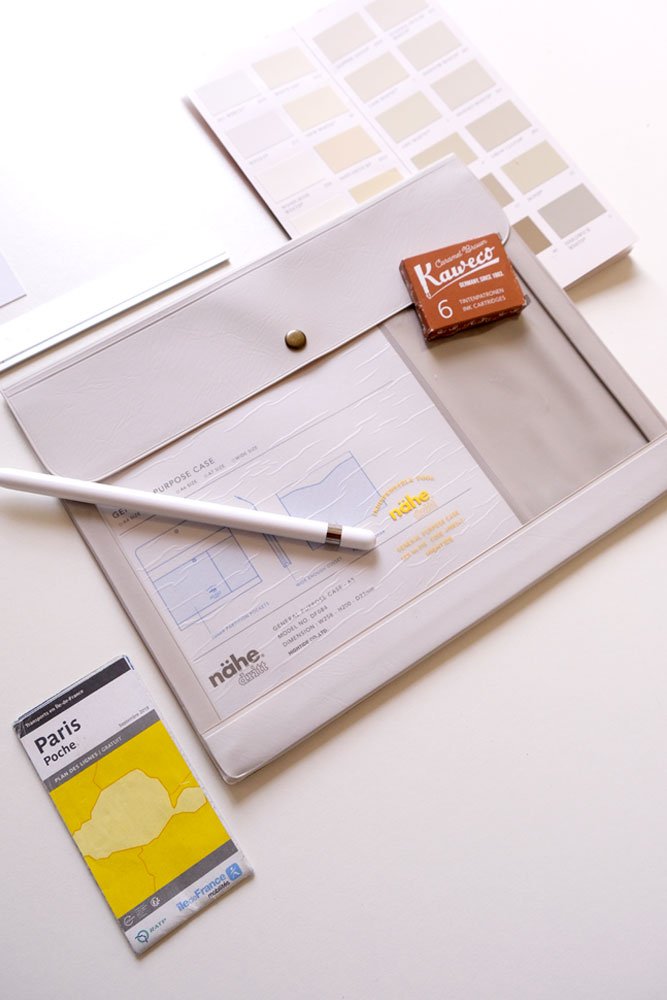 Pochette Nähe 'Organizer' A5 Ivory | HIGHTIDE
