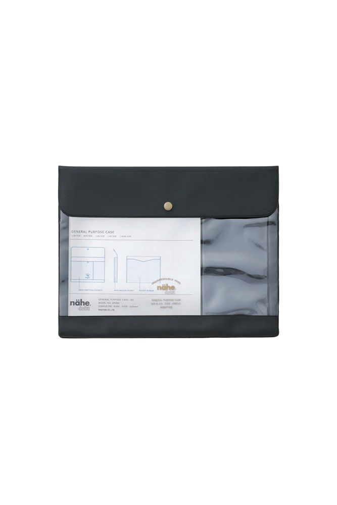 Pochette Nähe 'Organizer' A5 Black | HIGHTIDE