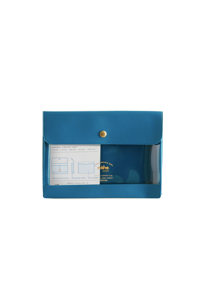 Pochette Nähe 'Organizer' A6 Blue | HIGHTIDE