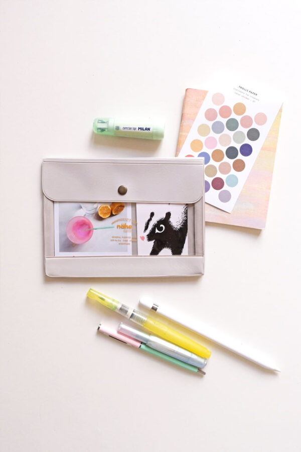 Pochette Nähe 'Organizer' A6 Ivory | HIGHTIDE