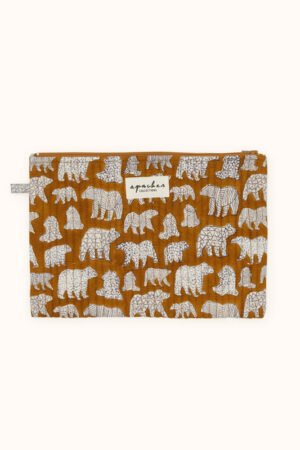 Small pochette 'Sana' Ours Tapendade | APACHES COLLECTIONS