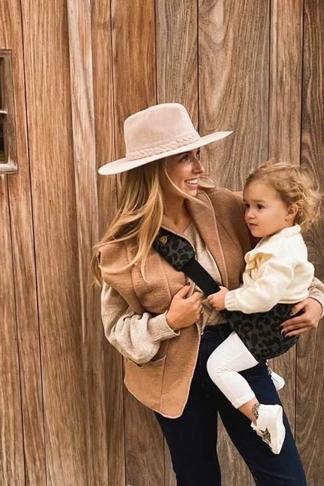 Porte-bébé Léopard Gris | WILDRIDE