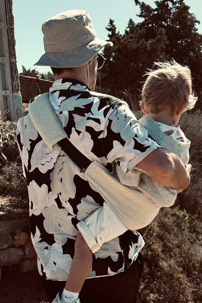 Porte-bébé Sable Lin | WILDRIDE