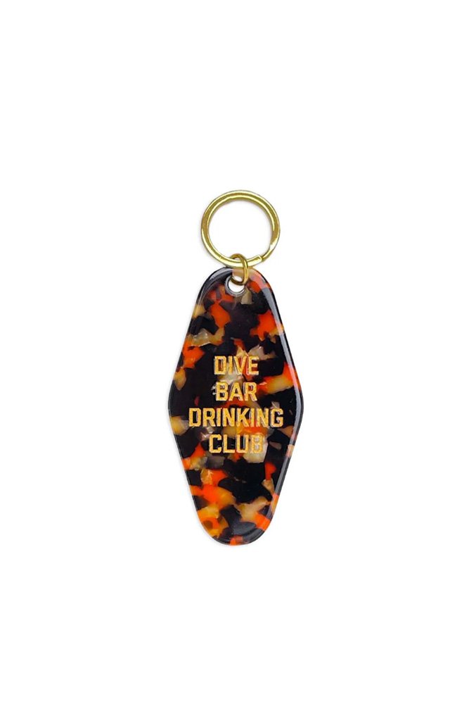 Porte-clés 'Dive Bar Drinking Club' | GOLDEN GEMS