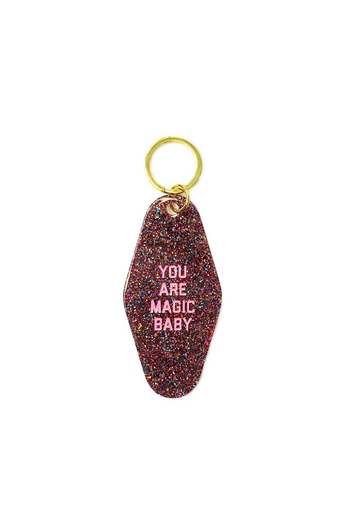 Porte-clés 'You Are Magic Baby' Glitter | GOLDEN GEMS