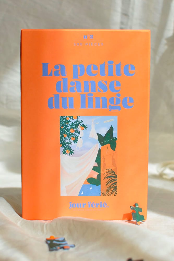 Puzzle 500 pièces 'La danse du linge' | JOUR FÉRIÉ