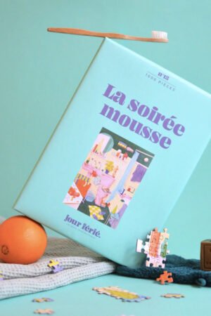 Puzzle 1000 pièces 'La soirée mousse' | JOUR FÉRIÉ