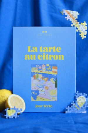 Puzzle 1000 pièces 'La tarte au citron' | JOUR FÉRIÉ