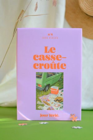 Puzzle 1000 pièces 'Le casse-croûte' | JOUR FÉRIÉ