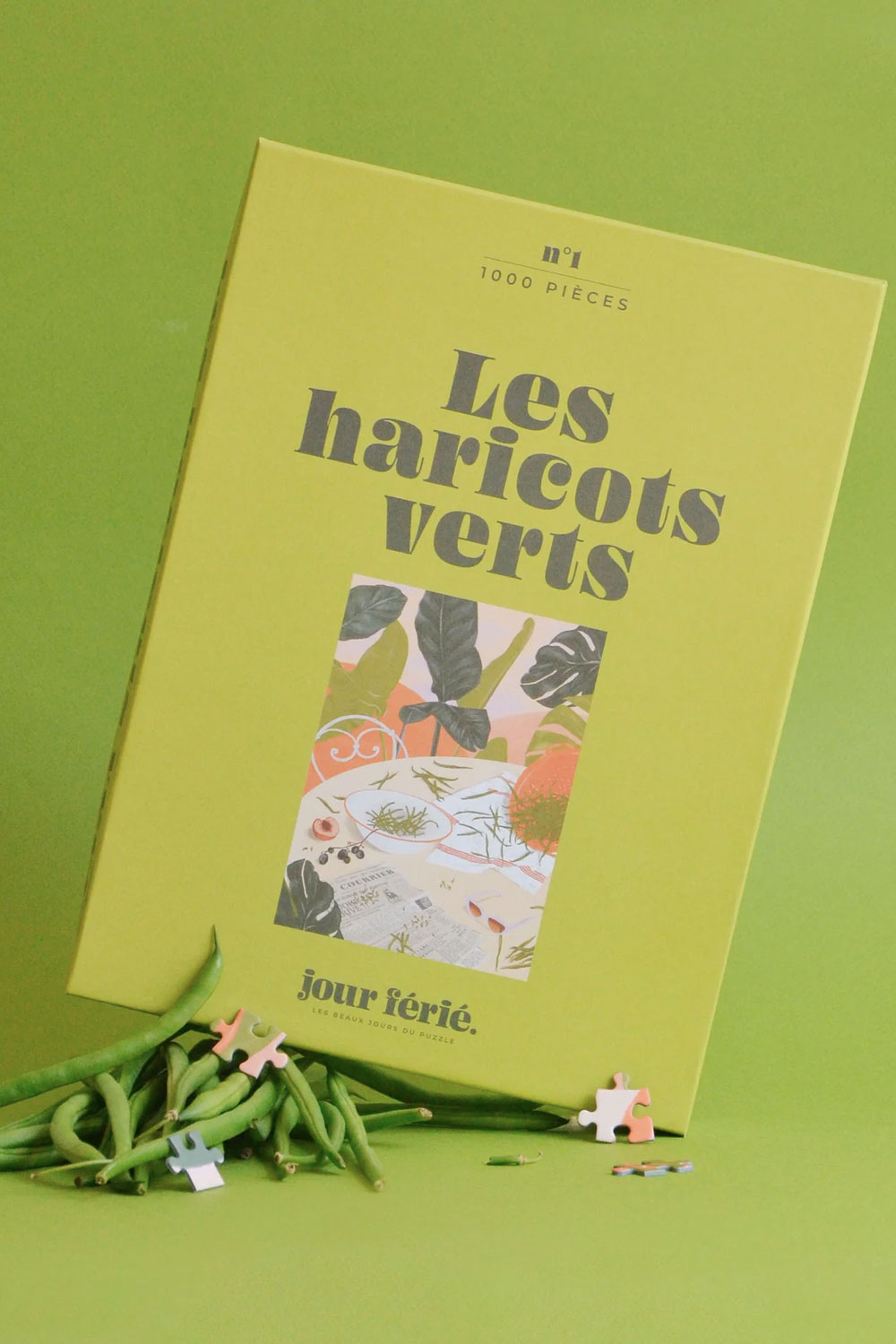 Puzzle 1000 pièces 'Les haricots verts' | JOUR FÉRIÉ