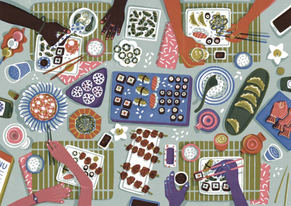 Puzzle 'Sushi Dinner' | PIECELY