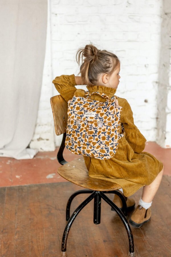 Sac à dos 'Suji' Tulipe Macadamia | APACHES COLLECTIONS